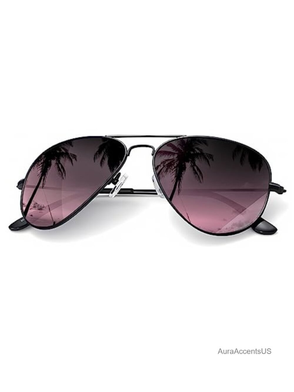 Polarized Aviator Sunglasses Full Frame UV Blocking Unisex Adults